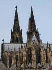 Fototapeta na wymiar Hohe domkirche sankt petrus zu Köln.
