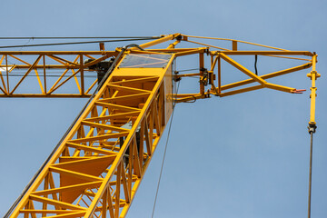 Kran auf der Baustelle