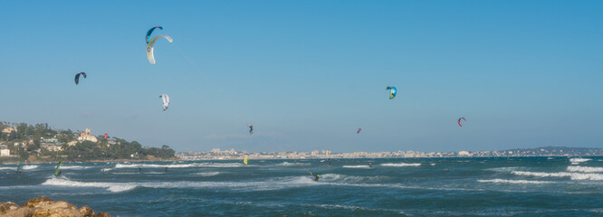 sport de mer et kitesurf en Méditerranée 