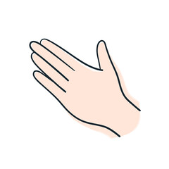 Obraz premium 左手