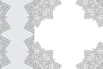 Obraz premium Mandala Ornament Pattern. Vintage decorative elements