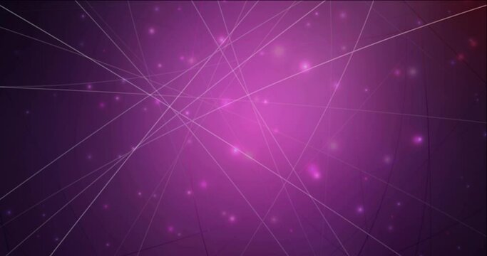 4K looping dark purple, pink video footage with flat lines. Colorful shining lines in moving abstract style. Movie for a cell phone. 4096 x 2160, 30 fps.