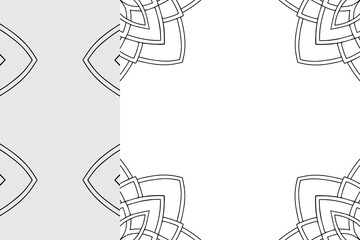 Mandala Ornament Pattern. Vintage decorative elements