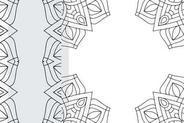 Mandala Ornament Pattern. Vintage decorative elements