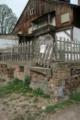 Fototapeta na wymiar Merkwuerdiges Haus in Alzey