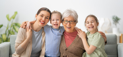 Fototapeta premium family spending time together