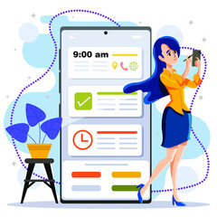 Appointment and scheduling planning concept