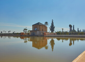 Obraz premium the Menara Garden, Marrakech