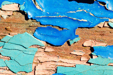 peeling paint