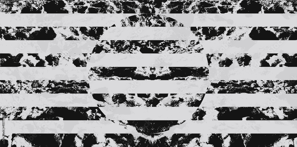 Poster abstract modern striped background. minimal grunge geometric composition. textured stripes pattern.