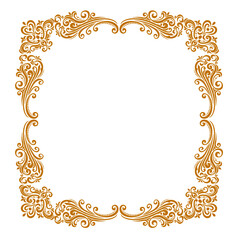 Oriental vector damask patterns for greeting cards and wedding invitations