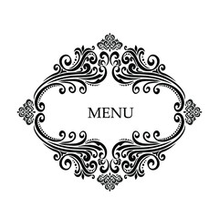 Oriental vector damask patterns for greeting cards and wedding invitations