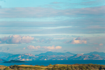 seascape on the turkey coast
