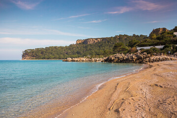 landscape of the mediterranean sea