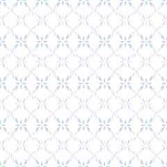 A pattern of watercolor leaves of brown and purple color on a white background