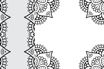 Mandala Ornament Pattern. Vintage decorative elements