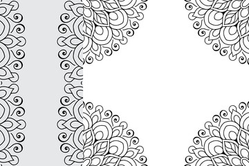 Mandala Ornament Pattern. Vintage decorative elements