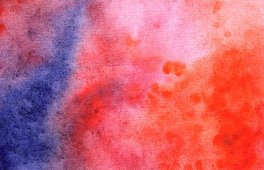 red pink purple grunge spray in watercolor