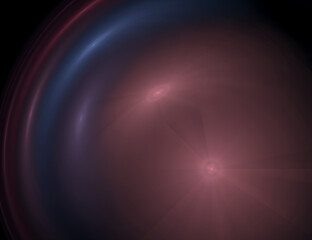 Abstract artificial spherical substance or cosmic process in purple hues. Micro or macro cosmos. Far galaxy or mysterious unknown life. Great as banner, art or background design.