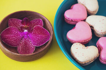picture of heart shaped pasta cookies