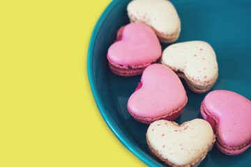 picture of heart shaped pasta cookies