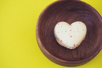 picture of heart shaped pasta cookies