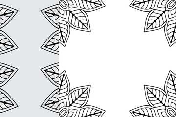 Mandala Ornament Pattern. Vintage decorative elements