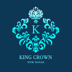 Oriental vector damask patterns for greeting cards and wedding invitations