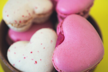picture of heart shaped pasta cookies