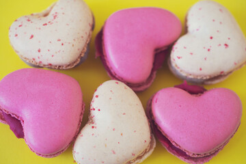 picture of heart shaped pasta cookies
