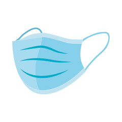 medical mask accessory isolated icon