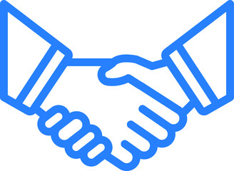 deal icon. trust icon vector 