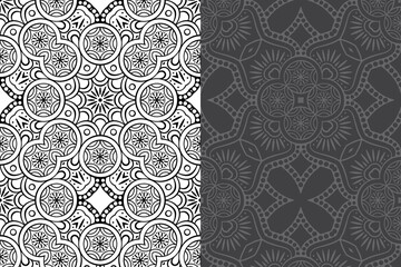 Mandala Ornament Pattern. Vintage decorative elements