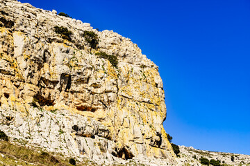 Rock formations, Torcal de Antequera, Spain