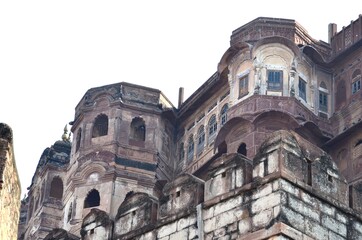 Naklejka premium Magical architecture at Meherangarh fort