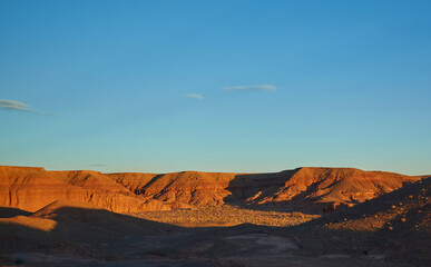 Landscape like on the Mars planet
