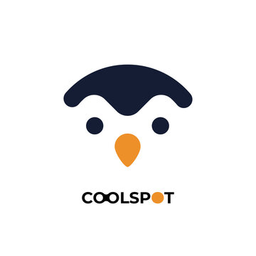 penguin logo concept