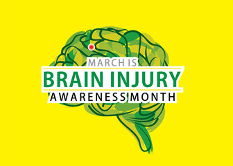 national brain injury awareness month design