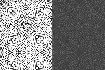 Mandala Ornament Pattern. Vintage decorative elements