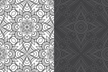 Mandala Ornament Pattern. Vintage decorative elements