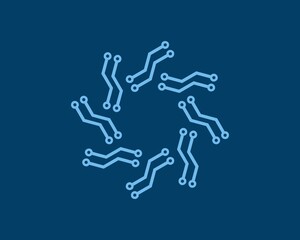 Abstract circuit technology with vortex