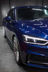 Car detailing series : Close-up. Selective focus. .