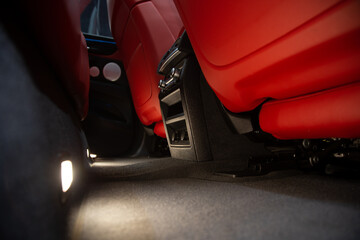 Car detailing series: interior of a luxury car