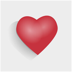 Heart design (Love) vector shape