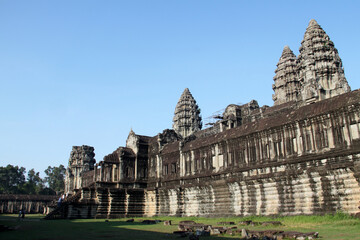 Fototapeta na wymiar The temple of Angkor Wat, Cambodia 