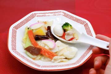 八宝菜　中華料理