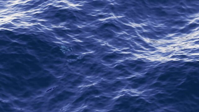 Ocean endless motion waves animation