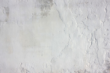 Fototapeta premium Old white wall texture. Concrete grunge textured background