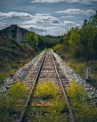 railway in the countryside