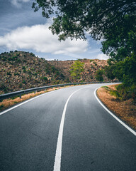 road in the mountains